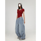 All-match American Retro Jeans For Women