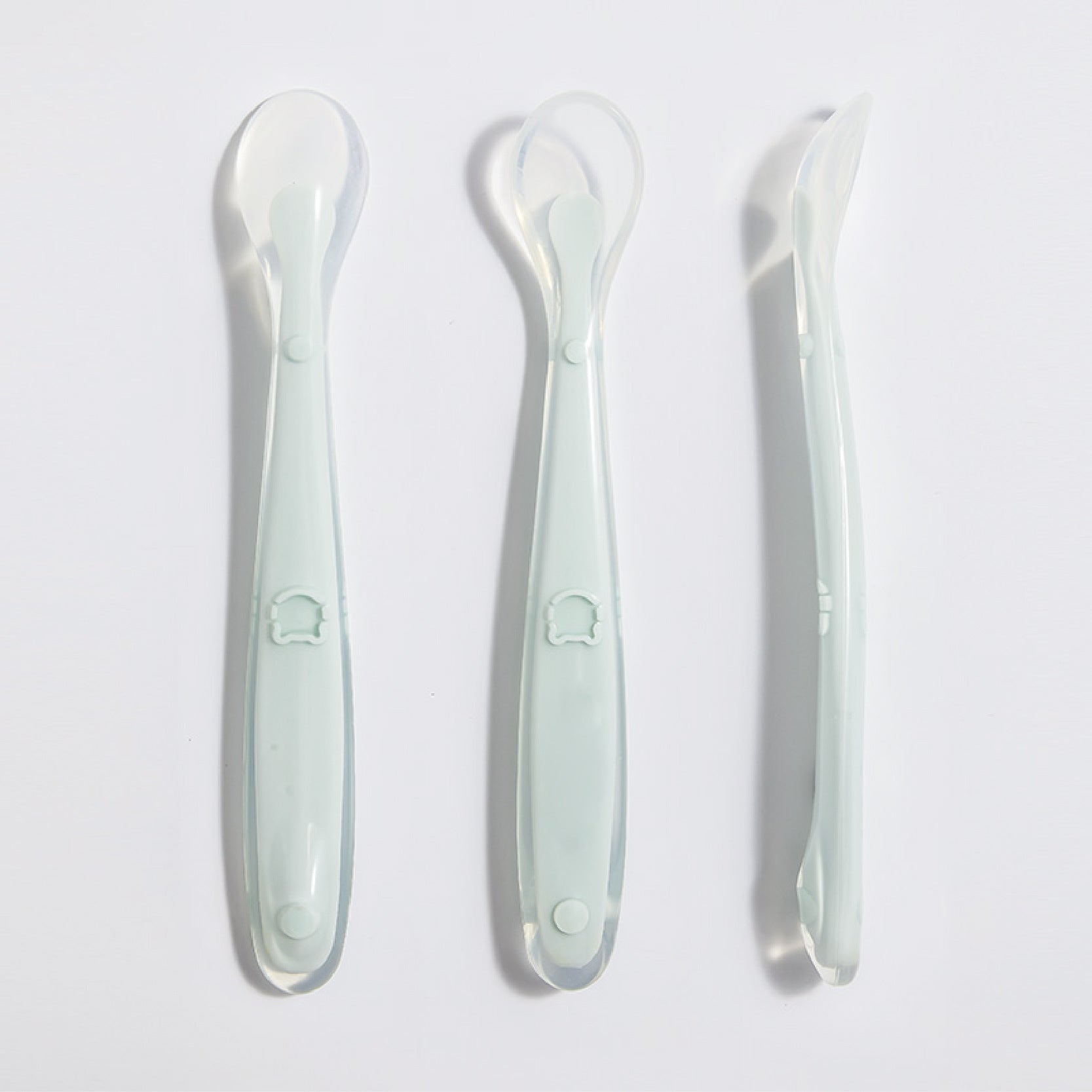 Baby Food Supplement Silicone Spoon